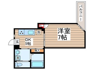 カネサカ第２関口マンションの物件間取画像